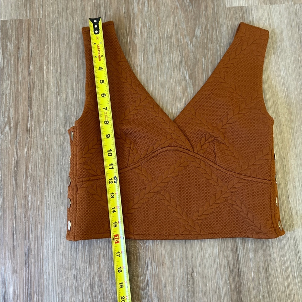 Anthropologie Maeve Orange tank - Picture 8 of 8